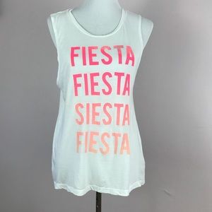 Express graphic hi low tank Fiesta Siesta  NWT